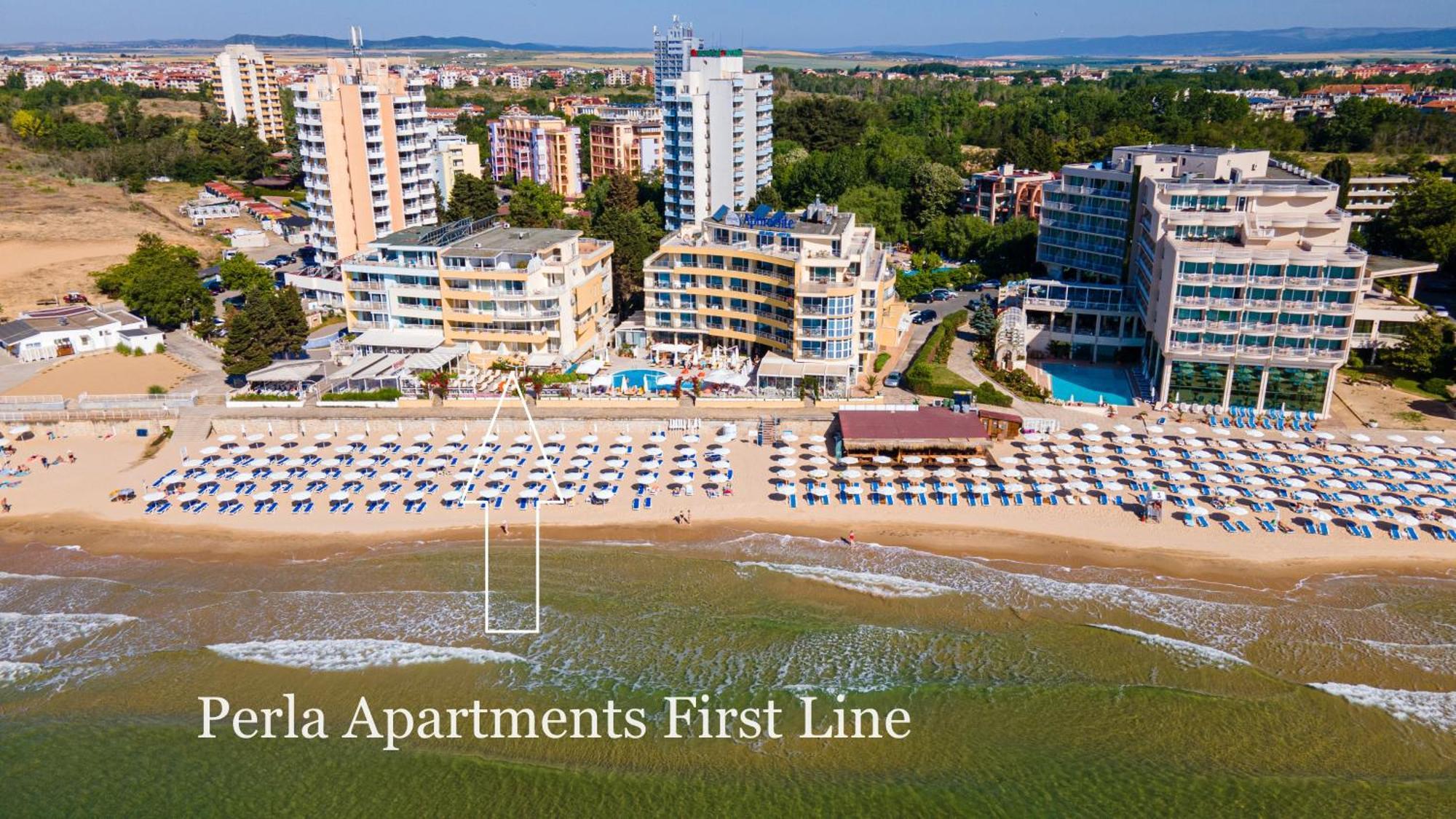 Perla Apartments First Line Nessebar Exterior foto